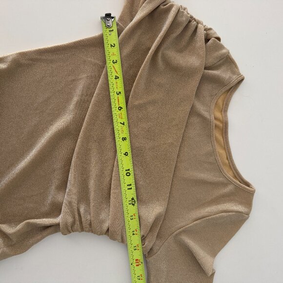 Commense Elegant Pleated Purl Dress NWT, Size M - Picture 10 of 14